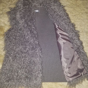 Fuzzy Sweater Vest